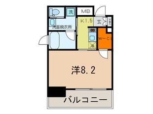 レジディア神戸元町の物件間取画像